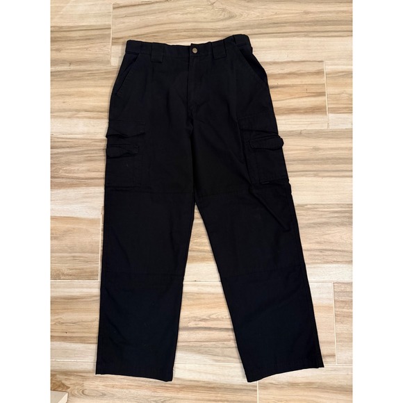 tru-spec Other - Tru-Spec Mens Tactical Cargo Pants Black 34x32 Ripstop Work Duty Trousers